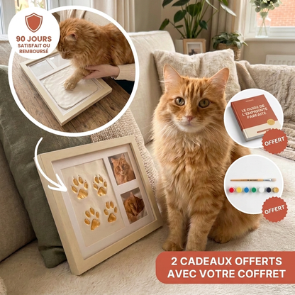 Poune® - Le Kit Empreinte Éternelle (Chat)