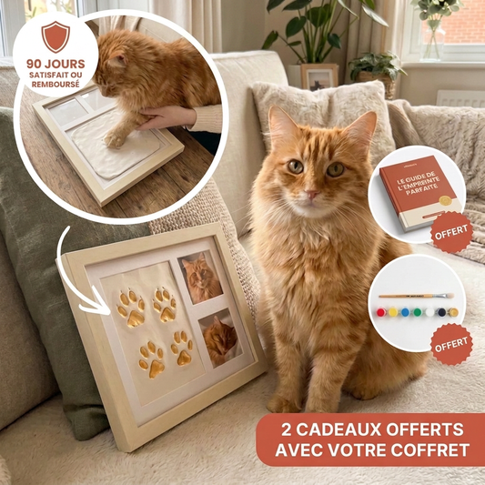 Poune® - Le Kit Empreinte Éternelle (Chat)