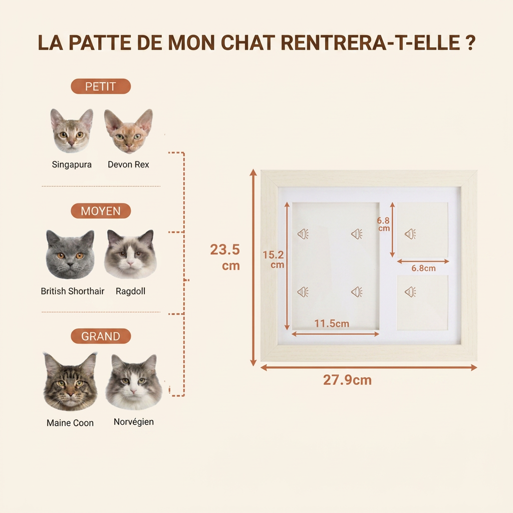 Poune® - Le Kit Empreinte Éternelle (Chat)