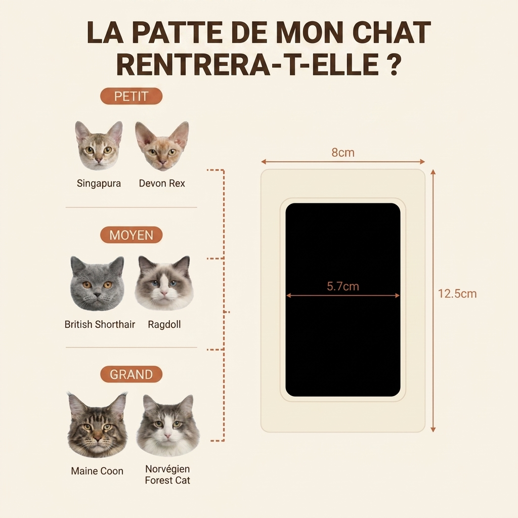 Poune® - Le Kit Empreinte Instantanée (Chat)